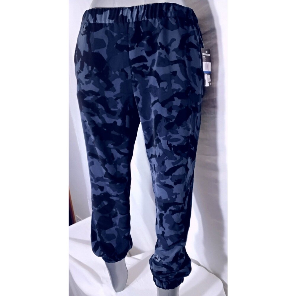 DKNY Jeans Women's Blue Camo Joggers Size XL New With Tags